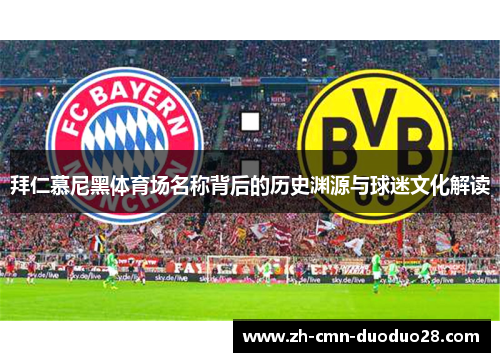 拜仁慕尼黑体育场名称背后的历史渊源与球迷文化解读